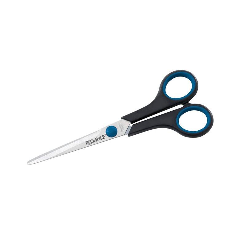DAHLE Schere Office Comfort-Grip schwarz-blau 18,0 cm 54407-12973