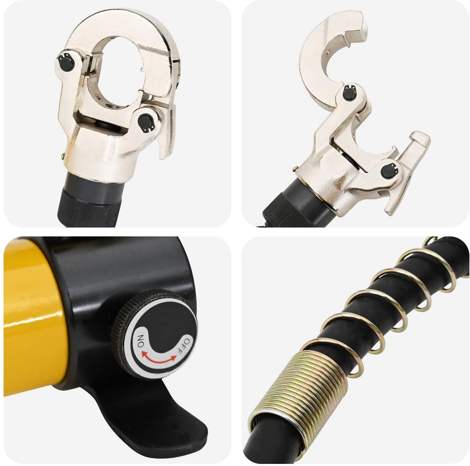 vidaXL Outil de crimpage de tuyaux hydraulique