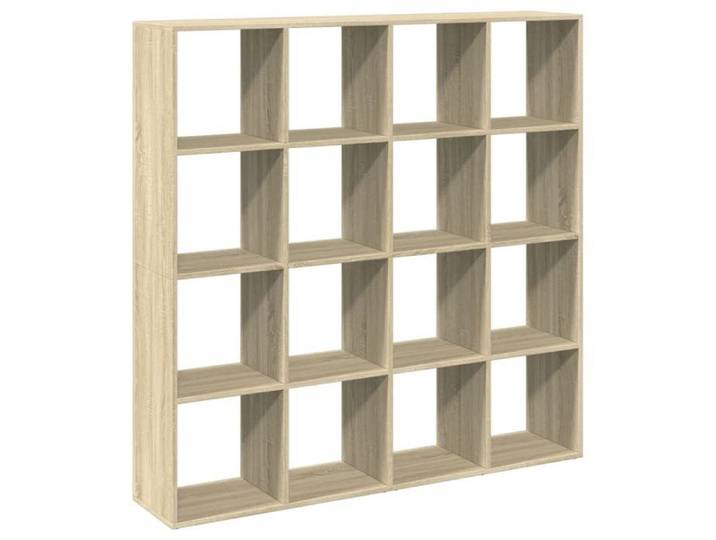 (Promotion octo)Bibliothèque Étagère de livres chêne sonoma 137 5x29x137 5cm bois d'ingénierie skd91607