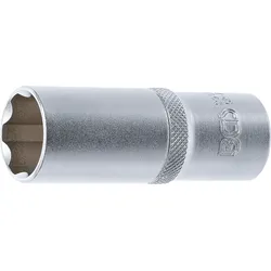 BGS Steckschlüssel-Einsatz Super Lock, tief | Antrieb Innenvierkant 12,5 mm (1/2...