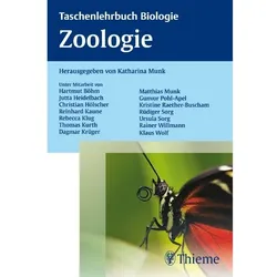 Taschenlehrbuch Biologie: Zoologie, Fachbücher von Katharina Munk, Hartmut Böhm, Christian Hoelscher, Reinhard Kaune, Jutta Heidelbach