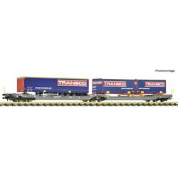 Fleischmann 6660151 N Doppeltaschen-Gelenkwagen T3000e, HUPAC