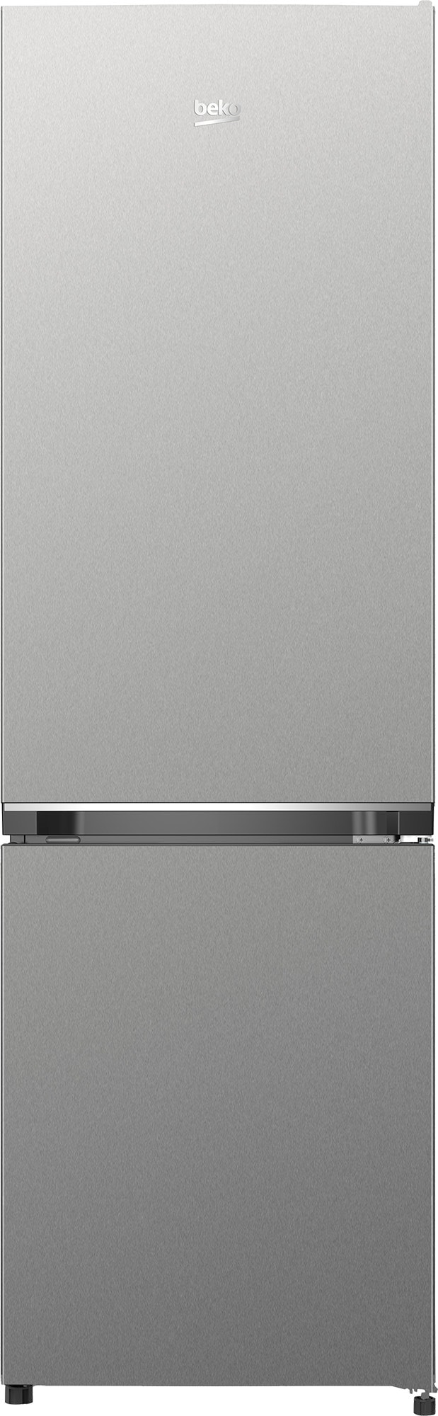 Beko B3RCSO256XB Kühl-Gefrierkombination silber Kühl-Gefrierkombination 177 cm Höhe EEK C Grau
