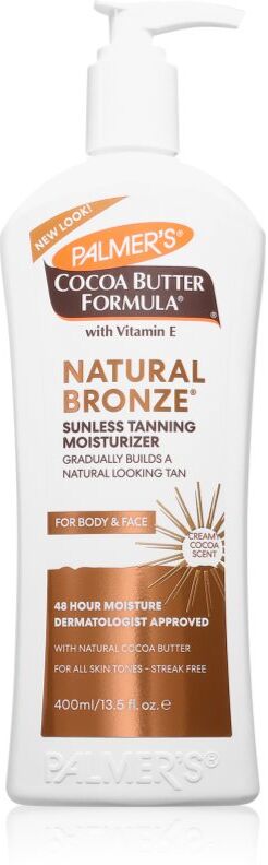 Palmer’s Cocoa Butter Formula Natural Bronze self-tanning body cream for a gradual tan 400 ml