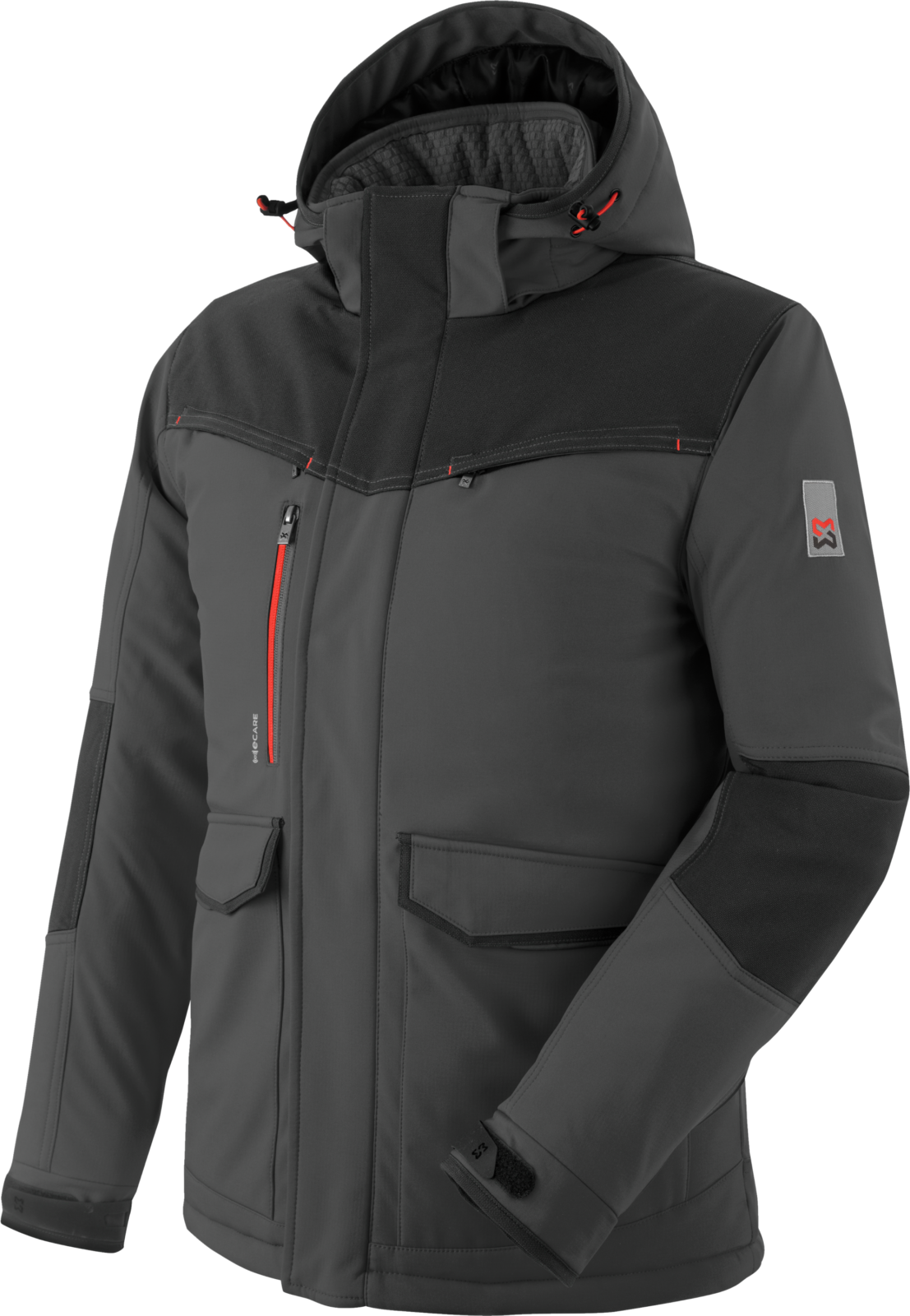 Softshell matelassée Stretch X Würth Modyf Anthracite Gris foncé