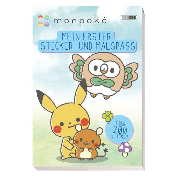 Panini monpoké: Mein erster Sticker- und Malspass (200 Sticker) (69729374)