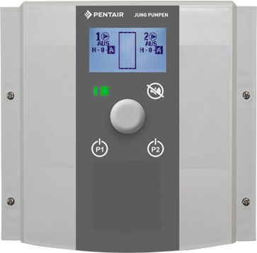 Unité de commande Jung Pumpen HighLogo JP47999 2-46, protection moteur 4,0-6,3 A, fusible 20 A