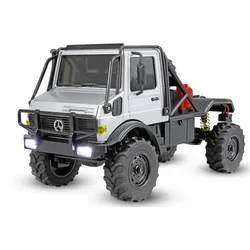Amewi Mercedes-Benz Unimog U4000 Scale Crawler 4WD 1:18 RTR grau