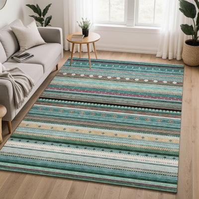 Addison Rugs Premium Washable Super Soft Stripe Sabin Mayfield Rug