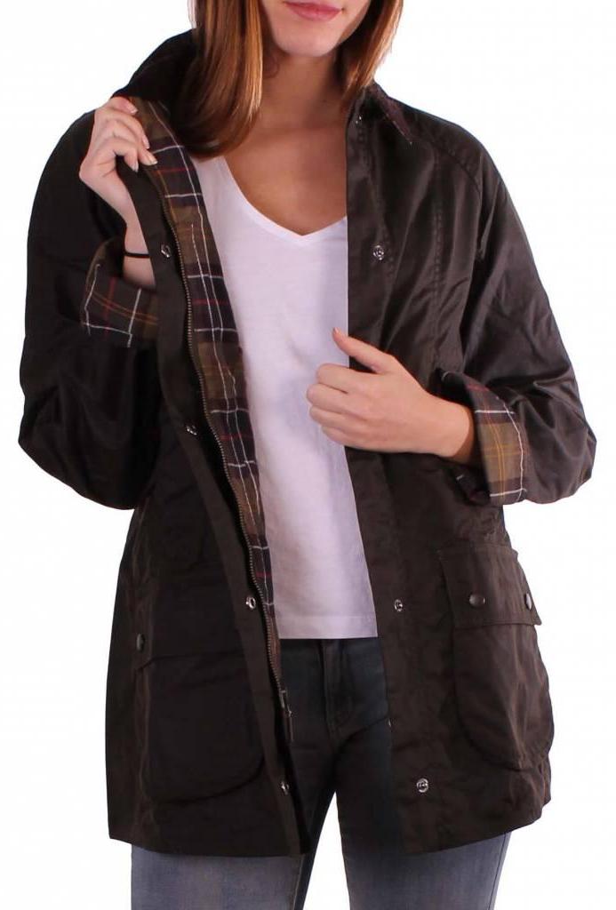 BARBOUR Wachsjacke Classic Beadnell EU 38/ UK 12