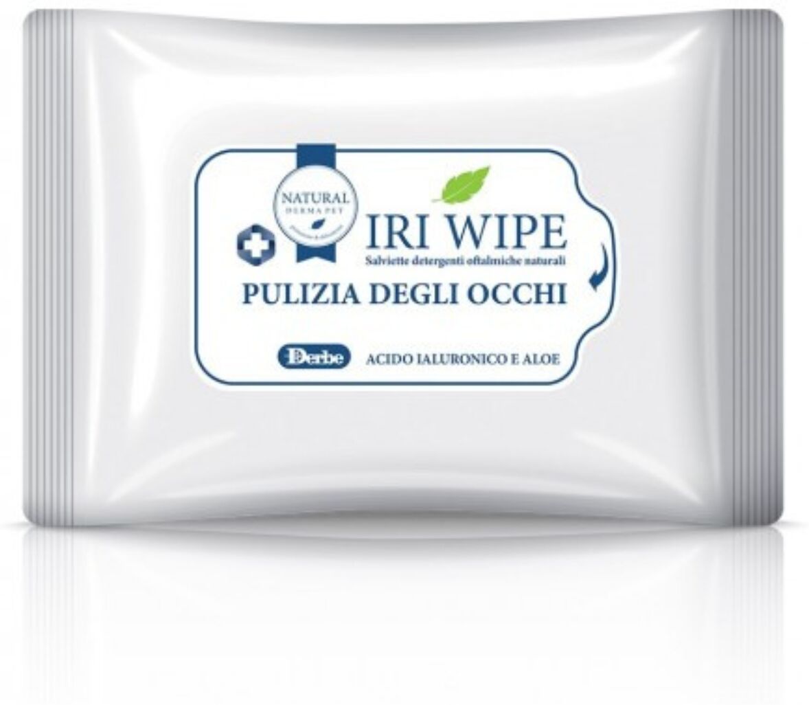 Derbe Natural Derma Pet by Salviette Iriwipe Occhi per Cani e Gatti