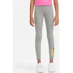 NIKE Kinder Tight G NSW FAVORITES SHINE LGGNG PR, Größe L in Weiß Weiß