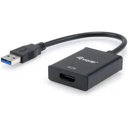 equip A – HDMI (HDMI), Video Adapter, Schwarz