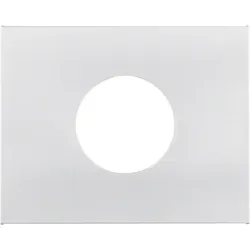 Berker Zentralstück aluminium Taster/Lichtsignal 11657003