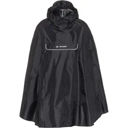 VAUDE Valdipino Poncho | Gr. M | schwarz - schwarz