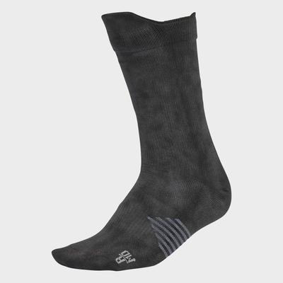 Funktionssocken ADIDAS PERFORMANCE "RUNXGRAPHIC WASHED", Damen, Gr. S (37/39), schwarz (onix, carbon), Obermaterial: 91% Polyamid, 5% Polyester, 4% Elasthan, Socken