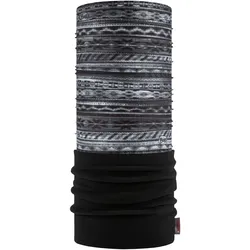 Buff Polar warmes Multifunktions-Schlauchtuch / -Schal schwarz/grau - STK