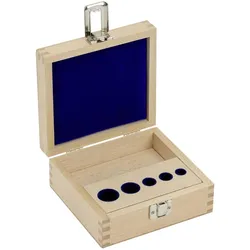 Kern, Feinwaage, Etui 1mg - 100 g E1 + E2, Holz