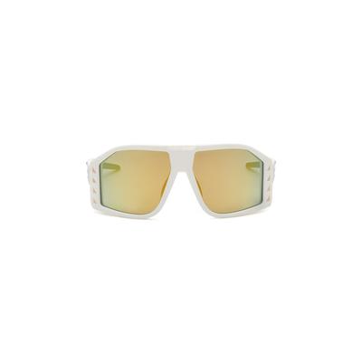 Sonnenbrille PLEIN SPORT "The Wave Gen X.02", Jungen, weiß (0116, weiß, gold), Sonnenbrillen Sonnenbrille