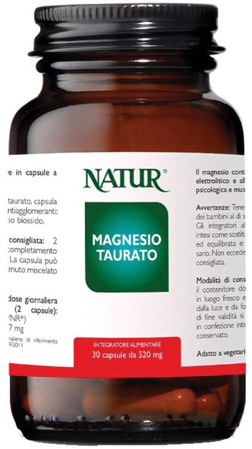 NATUR Srl MAGNESIO TAURATO 30Cps NATUR