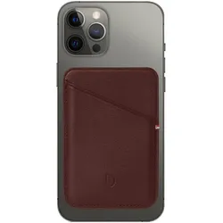 Decoded MagSafe Card Sleeve Brown (Apple iPhone 12, Apple iPhone 12 mini, Apple iPhone 12 Pro, Apple iPhone 12 Pro Max, Apple iPhone 13, Apple iPhone 13 mini, Apple iPhone 13 Pro, Apple iPhone 13 Pro Max), Smartphone Hülle, Braun