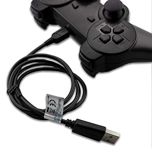 Caseroxx USB-datakabel voor Sony PlayStation 3, zwart