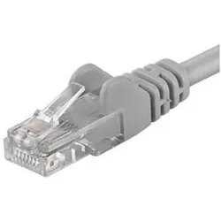 PremiumCord Patch kabel UTP Cat5e seda networking cable Grey U/UTP (UTP) (U/UTP, CAT5e, 50 m), Netzwerkkabel