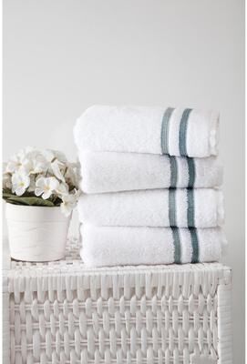 Ozan Premium Home 100% Genuine Turkish Cotton Bedazzle Hand Towel(Set of 4)