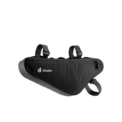 Rahmentasche DEUTER "TRIANGLE FRONT BAG 1.5 L", schwarz, Taschen, B/H/T: 5cm x 13cm x 32cm, Kunstfaser, unifarben, mit 1,5 l Volumen, unifarben, schnell trocknend, B:5cm H:13cm T:32cm
