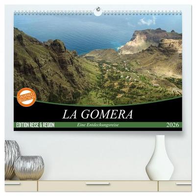 La Gomera 2026 - Eine Entdeckungsreise (hochwertiger Premium Wandkalender 2026 DIN A2 quer), Kunstdruck in Hochglanz
