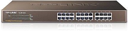 Switch 24 Puertos 10/100 Rack 19" - TP-LINK