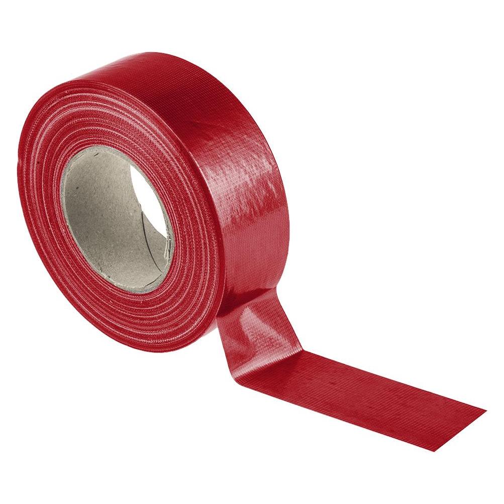RS PRO Cloth tape red 50mm x 50m (50 mm) (1467418)