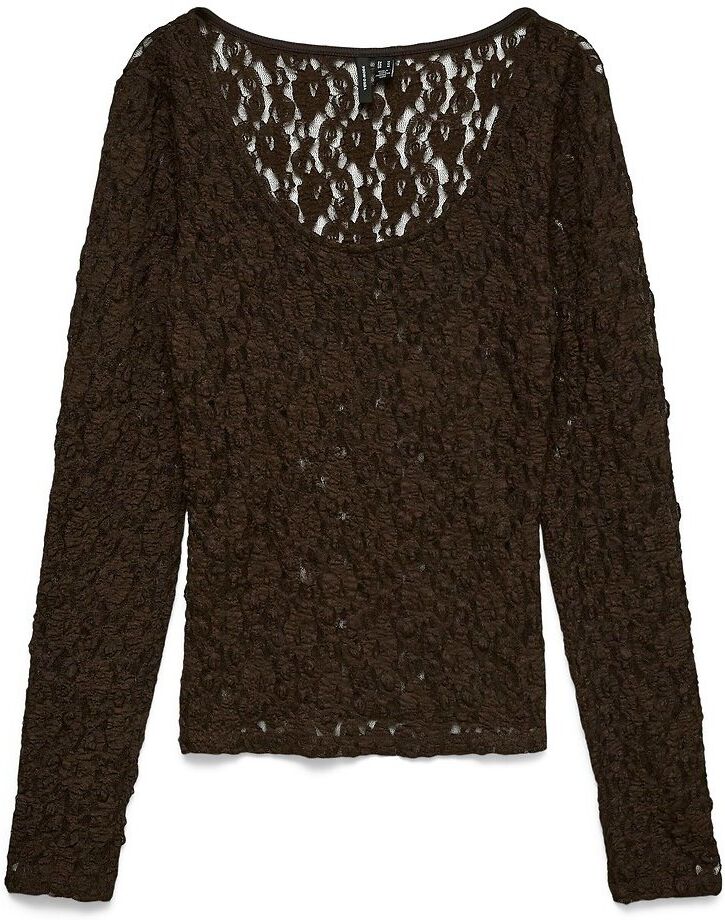 VERO MODA T-shirt manches longues en dentelle