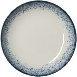 WAS Germany - Teller, tief, Ø 21 cm, Set á 6 Stück, marina, Porzellan