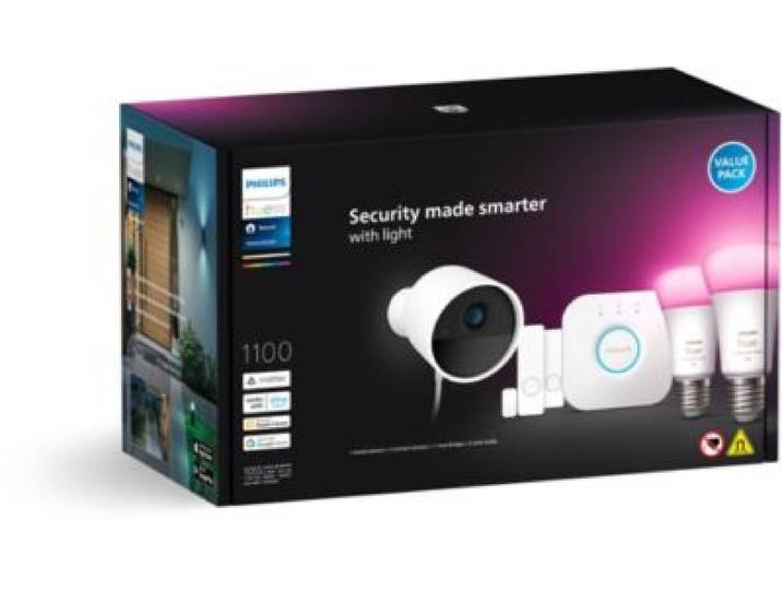 Philips Hue - Alarme Maison Hue Secure 1080p White And Color E27