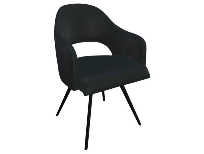 Stuhl Salesa Trendstühle / Farbe: Ebony / Material: Stoff