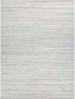 Exquisite Rugs Serenity handloomed PET Ivory/Gray Area Rug