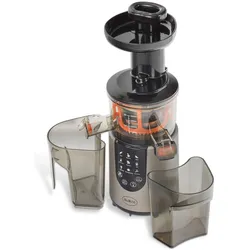 RGV Juice Art Digital SlowJuicer Entsafter200 Watt, 4555 rpm, Entsafter, Mehrfarbig, Orange, Schwarz, Transparent