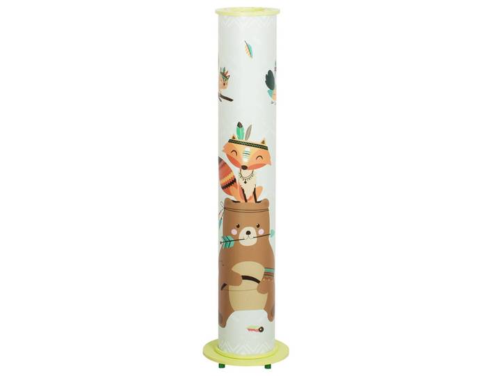 Elobra Stehlampe Little Indians, Multicolour, für Kinderzimmer, Kunststoff, Stehlampe