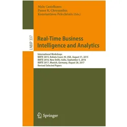 Real-Time Business Intelligence and Analytics, Fachbücher