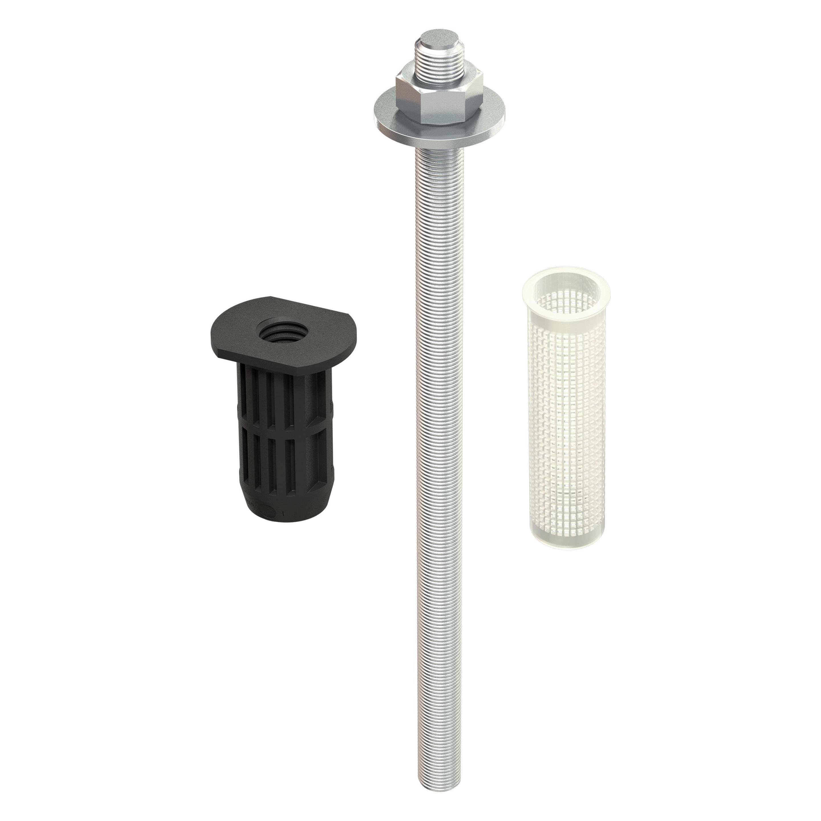 Tox Schwerlast-Abstandsmontagesystem Thermo Proof M12x400 mm 16 Stück (16 Stk.) (B08KQH5PLP)