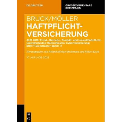 VVG / Haftpflichtversicherung, Gebundene Ausgabe von , De Gruyter, 978-3-11-052039-2