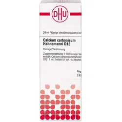 Calcium Carb Hahnem D12 20 ML