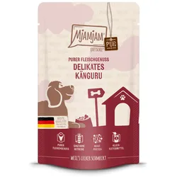 MjAMjAM – Delikates Känguru PUR MjAMjAM Hund 12x125g Känguru pur