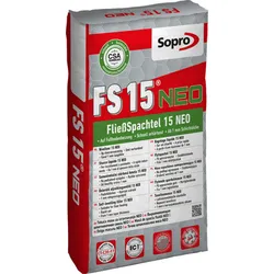 Sopro Bauchemie FS 15 NEO FließSpachtel Neuheit 1 Sack = 25kg