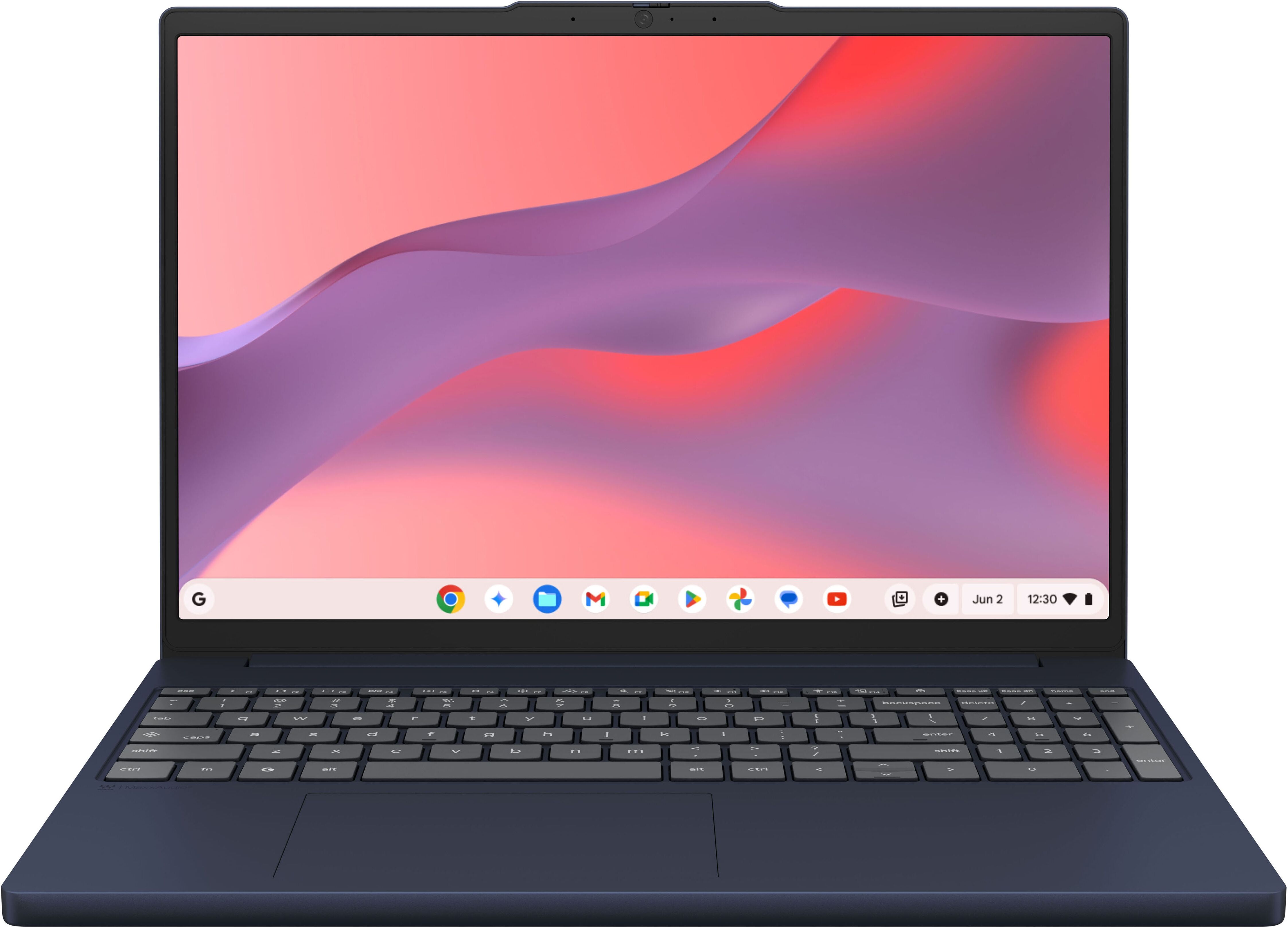 IBM Chromebook "Chrome 15M8910", blau (cosmic blau), 4 GB RAM, Kompanio, ChromeOS, Notebooks, 128 UFS Festplatte, Chromebook