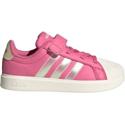 adidas Streettalk Sneaker mit Klettverschluss Kinder IH4328 - pink fusion/cloud white/wonder quartz 35