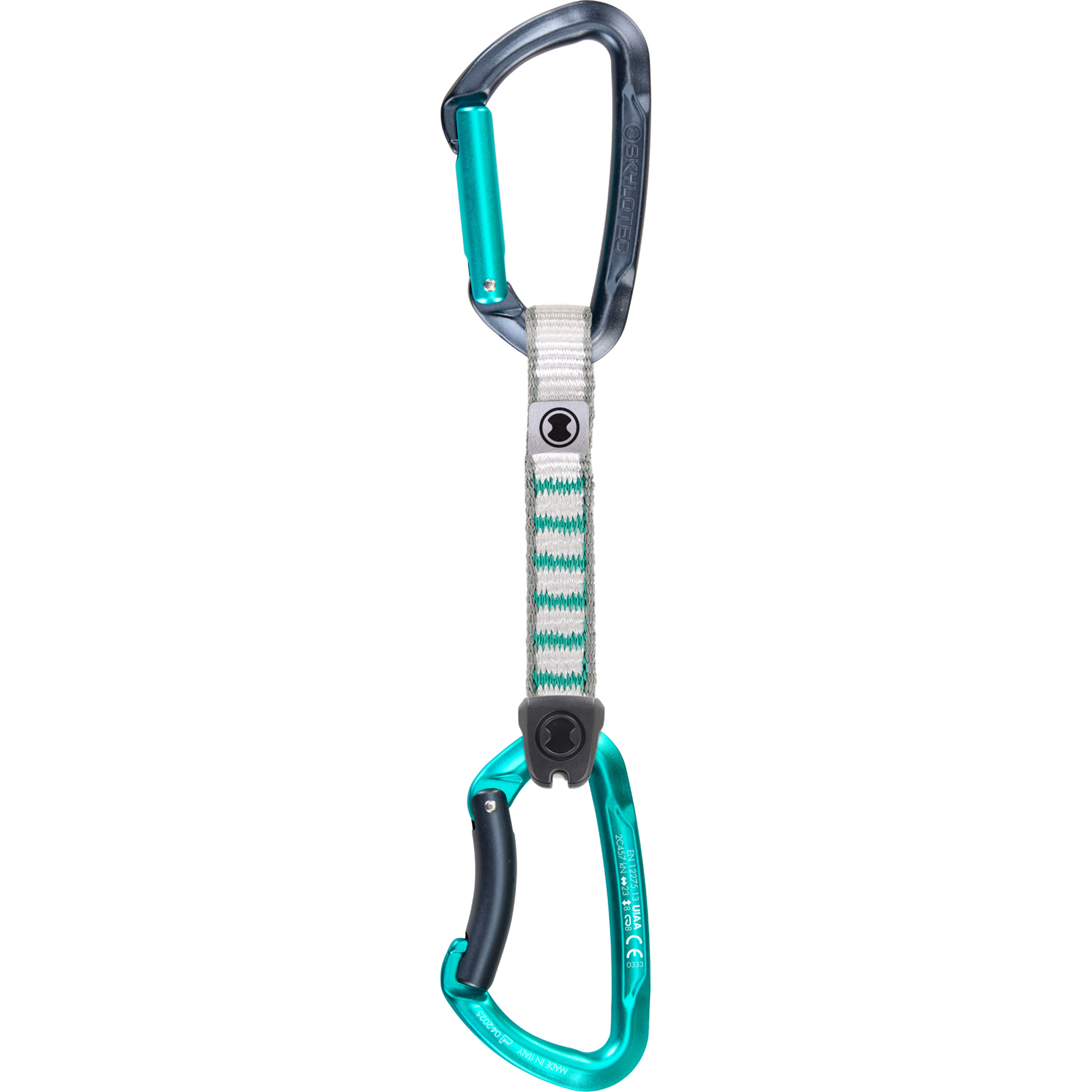 Skylotec Lime Set Ny Expressset Express-Sets tuerkis Größe 17CM Alpinklettern | Eisklettern | Sportklettern