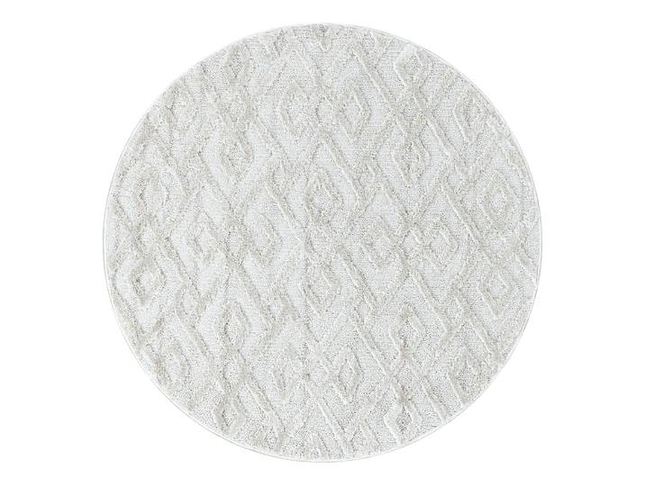 Hochflorteppich Pisa rund Typ I Ø 200cm Beige