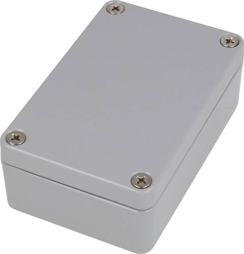 Hammond Electronics 1590Z180GY Gehäuse 180 x 180 x 101 Aluminium Grau 1St.